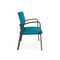 Lesro Newport 2 Seat Tandem Seating Metal Frame No Center Arms, Bronze, OH Waterfall Upholstery NP1501 - alternate 3